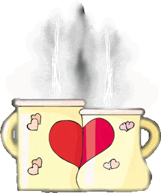 gif bisous café